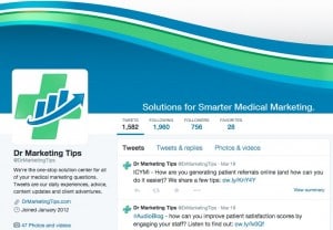 DrMarketingTips Twitter_Insight Marketing Group_Marketing for Medical Practices