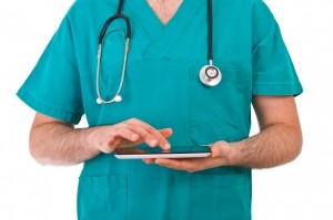 doctor on tablet_Insight Marketing Group_Marketing for Medical Practices