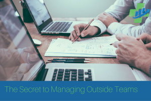 secret to managing outside teams