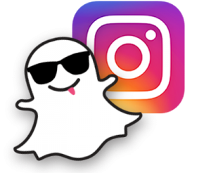 snapchat-instagram