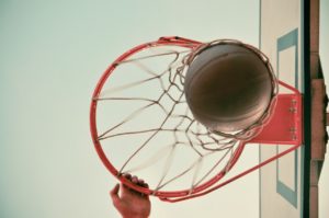 basketball slam dunk