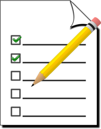 survey checklist