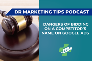dangers of bidding on a competitor's name on google ads