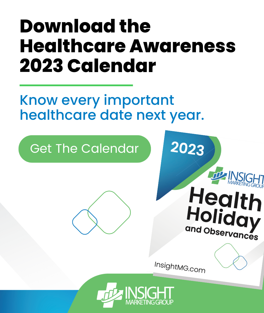 2023 Free Healthcare Awareness Calendar